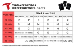 Kit de Proteção Traxart Preto - DR-029