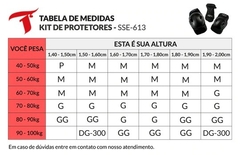 Kit de Proteção Traxart Preto - SSE-613 - loja online