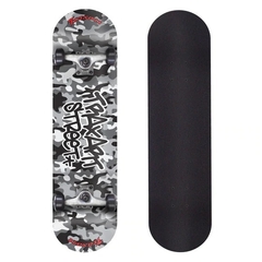 SKATE TRAXART INTERMEDIÁRIO GRAY CAMO DS-192 - comprar online