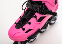 Patins Hd inline New Skull / Rosa 80mm - Trackeano