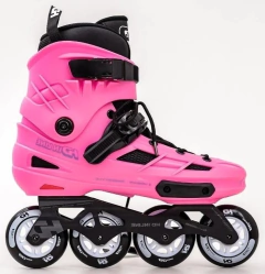 Imagem do Patins Hd inline New Skull / Rosa 80mm