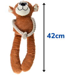 Brinquedo para Pets Macaquinho de Pelúcia Long Plush Plushtoys Chalesco - comprar online