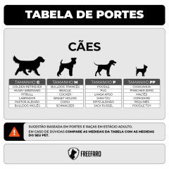 Imagem do Peitoral Air Mulher Maravilha Ajustável para Cães FreeFaro