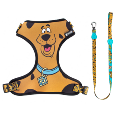 Kit Peitoral Air Scooby Doo Ajustável para Cães FreeFaro