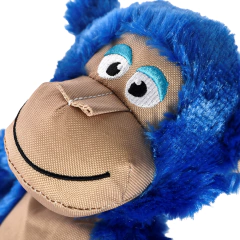 Brinquedo para Pets Macaco Azul de Pelúcia Plushtoys Chalesco na internet