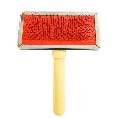 Rasqueadeira Profissional Groomer com Cabo de Madeira Tam 1 Chalesco - comprar online