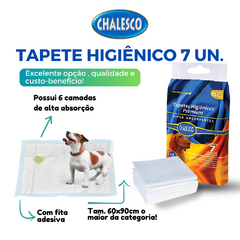 Kit 3 Tapetes Higiênicos Pet 7un. 90x60 Chalesco - Bella Colmeia