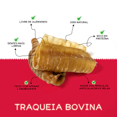 Petisco para Cachorro Traqueia Bovina Pequena C/ 1 unid. Freefaro Foods da Fazenda - comprar online