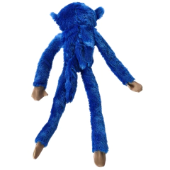 Brinquedo para Pets Macaco Azul de Pelúcia Plushtoys Chalesco - comprar online
