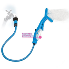 Escova Chuveiro Pet Zoom com Reservatório para Shampoo Home e Professional Care Chalesco na internet
