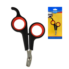 Cortador de Unha Pet Tesoura Soft Tipo Guilhotina com Cabo Plástico Home e Professional Care 11,5x5,5cm Chalesco