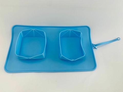 Comedouro para Pets Travel Food Chalesco