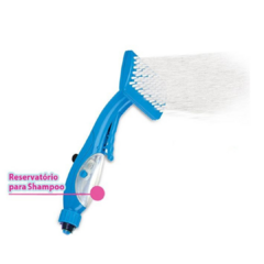 Escova Chuveiro Pet Zoom com Reservatório para Shampoo Home e Professional Care Chalesco - comprar online