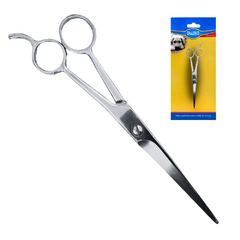 Tesoura para Tosa Profissional Corte Reto em Aco Cromado Chalesco na internet