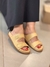Sandália Salto Rasteiro Palha - comprar online