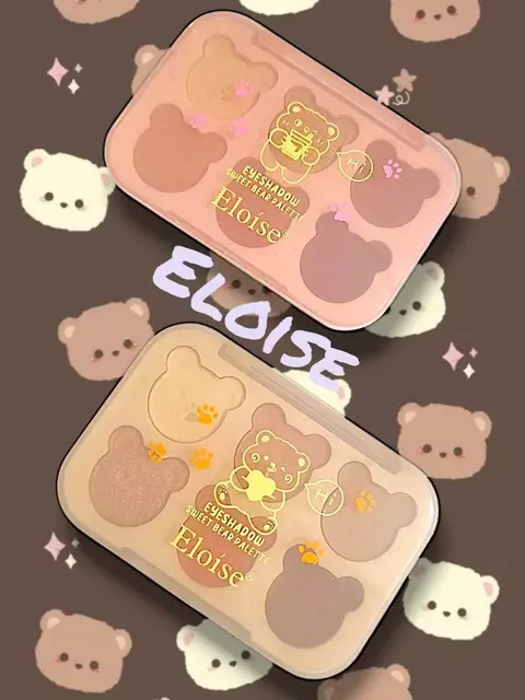 Sombras x6 colores ELOISE (460182） (EL1045) APROBADO POR ANMAT