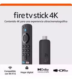AMAZON FIRE TV STICK 4K 23 WIFI 6 2GB RAM ALEXA SIN FUENTE en internet