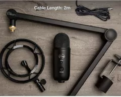 MICRÓFONO BLUE YETICASTER PRO BROADCAST PLUS PACK BUNDLE CON PRESONUS en internet