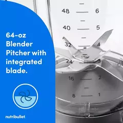 Imagen de NUTRIBULLET® PRO+ LICUADORA SMARTSENSE BLENDER COMBO 8 PIEZAS AGREGAR A FAVORITOS