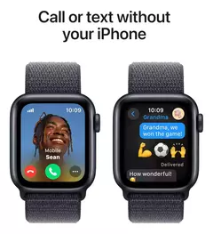 Imagen de APPLE WATCH SE 2GEN 40MM MIDNIGHT LOOP NYLON DEPORTIVA NEGRO