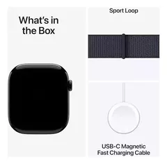 APPLE WATCH SERIES 10 42MM JET BLACK AL INK ONE SIZE GPS - tienda online