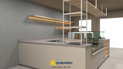 Vitrine Expositora para Padaria - Ourofrio - loja online