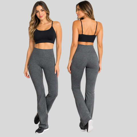 Legging Flare Feminina com Cintura Alta – Estilo Bailarina