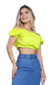 Conjunto Saia Jeans + Ciganinha Laise na internet