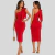 Vestido Midi Luxo Laço Removível Nula Manga Recorte Na Cintura Feminino Tecido Montaria - DAZUKAS CLOTHING