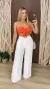 Cropped Top Bojo Faixa Sem Alça Amarração Lunna - comprar online