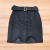 Conjunto Feminino Lurex Saia Curta Cintura Alta com Cinto e Blusa Cropped Manga Longa – Look Elegante e Brilhante - loja online