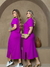 Vestido Longuete em Algodão com Bolsos e Fenda – Look Casual e Confortável