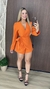 Macaquinho Shorts Saia Transpassado Esmeralda - Conforto e Elegância em Crepe de Viscose - comprar online
