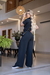 Conjunto Versátil: Calça Pantalona e Blusa de Manga Curta em Crepe - comprar online