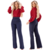 Calça Alfaiataria Flare Cinto Elegante Feminino Adulto Social