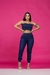 Conjunto Jeans Top Cropped e Calça na internet