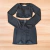 Conjunto Feminino Lurex Saia Curta Cintura Alta com Cinto e Blusa Cropped Manga Longa – Look Elegante e Brilhante - comprar online