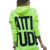 Blusa Oversized Atittude Com Capuz