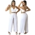 Conjunto Casual Chic Sophia: Top Cropped Transpassado e Pantalona em Tecido Dunna Airflow - DAZUKAS CLOTHING