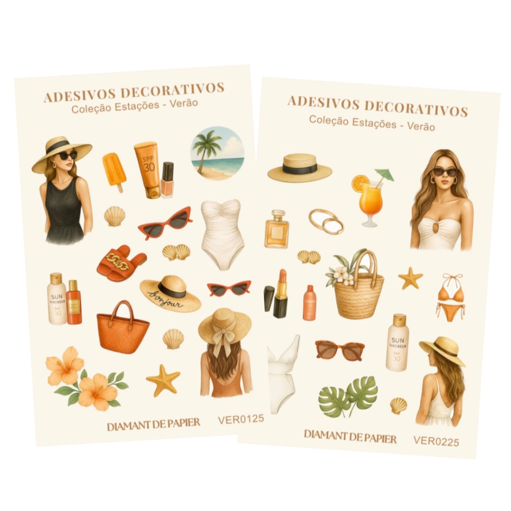 Adesivos Estações - Verão