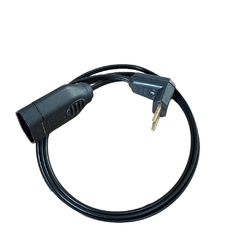 Extensao 90 Cm Preta 1 Tomada 10A Fio 1,5 Mod.RLI-1083 - loja online