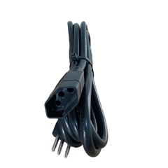 Extensao Eletrica 20a Fio 2,5 5 Metros Preto 2P+T FL364 604 - RACRAFI