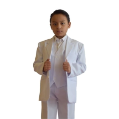 traje blanco para primera comunion