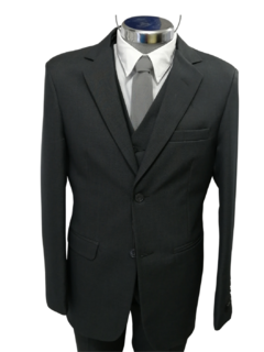 traje gris oxford para adulto