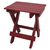 Banqueta Banquinho Dobrável Madeira Portátil Camping Pesca Rosa - comprar online