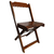 Jogo Conjunto Mesa Bar Dobrável 120x70 C/4 Cadeiras Madeira Cor Mel - comprar online