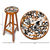 BANQ S/ ENCOSTO MEL ESTAMPADA KZ0276 - comprar online