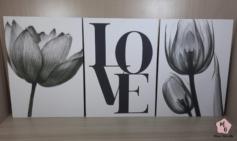Trio Placas MDF Tamanho A4