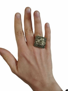 Anillo regulable de Pirita - comprar online