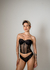 CORSET LOUISE - PRETO - Dona renda